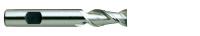 Фреза из быстрорежущей стали HSS End MILL HSSCo8 с 2-мя зубьями с углом спирали 30° укороченная. 1X6X3X49