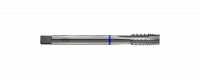 Метчик из быстрорежущей стали шахматнный SPIRAL POINT HSS-E DIN371 для метрической резьбы ISO-DIN 13 c винтовой подточкой, M4X0.7 6H 63.0L