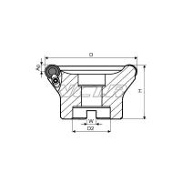 EMR-5R-63-22-4T Фреза торцевая насадная