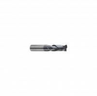 Фреза концевая твердосплавная Alpha-GX c 2-мя зубьями (спираль 35°), укороченная, 4X4X11X50 New Century