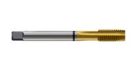 T8814136 Метчик M2X0.4 6H 45.0L HSS DIN376 с прямой канавкой Alpha-Tap TiN