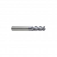 Фреза концевая твердосплавная Alpha-PX c 4-мя зубьями (спираль 35˚), укороченная, 4X4X11X50 New Cen