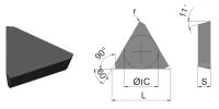 TPKN2204PDSKR-YBC301 Фрезерная пластина Trinix