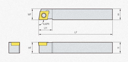 Державка SCACL1616-X09A 