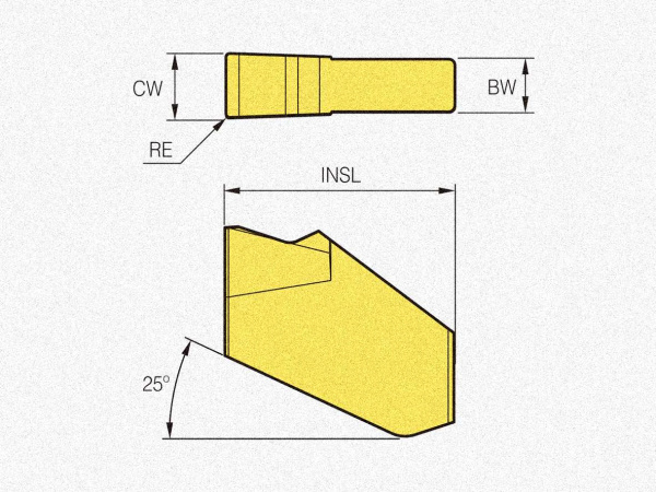 Пластина твердосплавная SP500 NC3030