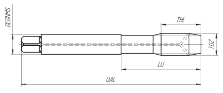 Метчик M20 YG1 M20 TC814706IC