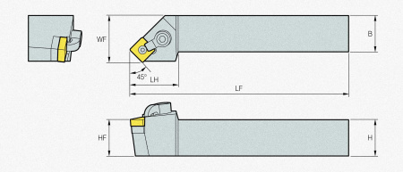 Державка MSSNR3232-P15 